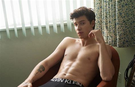 Shawn Mendes posted racy photos in Calvin Klein underwear