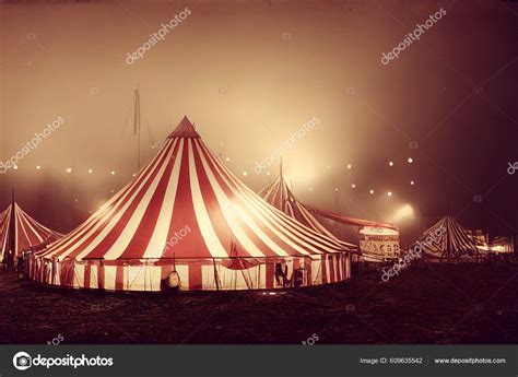 Rendering Circus Tent Carnival Joyful Vibes Night Festival Stock Photo ...