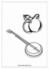 Instrument Families Coloring Pages sketch template