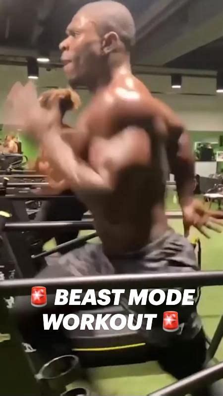 🚨 BEAST MODE WORKOUT 🚨 | Workout videos, Full body workout, Beast mode ...