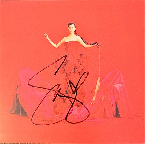 Selena Gomez Autograph – Revelacion Signed Album Art Card Print – Tales From The Collection