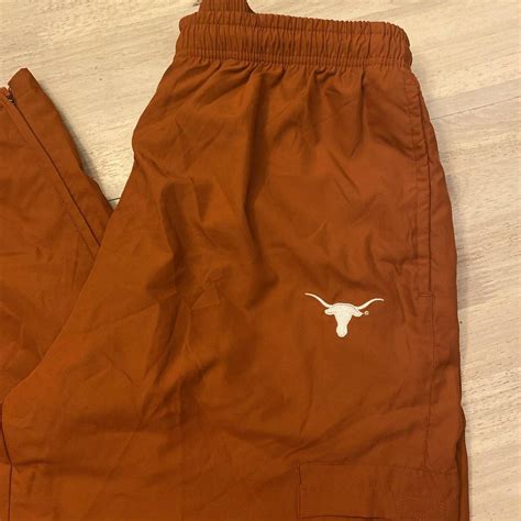 Texas Longhorns Mesh Lined Pants Burnt Orange Men's... - Depop