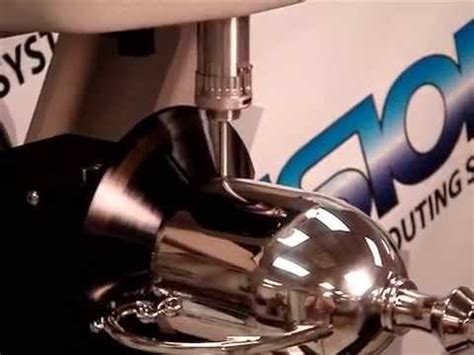 MAX Engraving Machine Trophy Engraving on A Vision Engraving & Routing Systems - YouTube