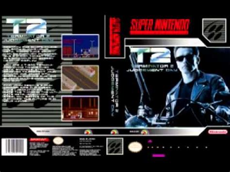 Terminator 2 SNES - In Game levels - YouTube