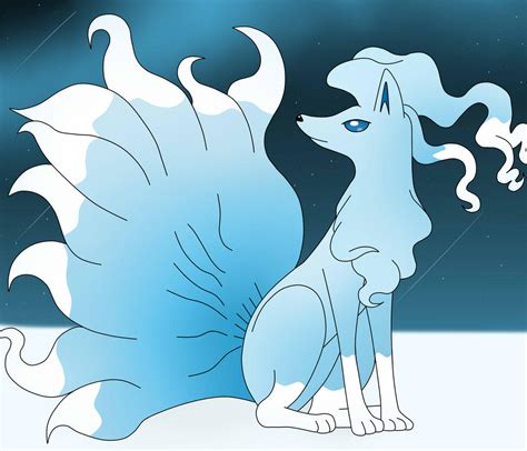 Ninetales Alola by DarkrexS on DeviantArt