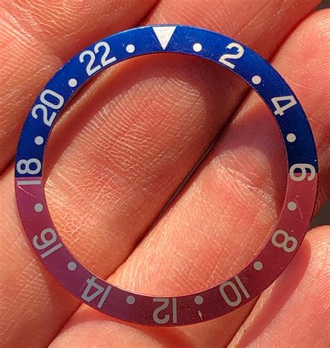 SOLD - "Pepsi" bezel insert for Rolex GMT Master 1675-16750. Fuchsia / pink color. | Omega Forums