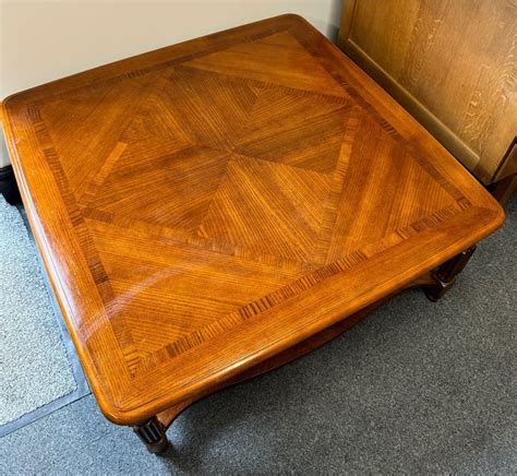 Vintage square large coffee table | in Dereham, Norfolk | Gumtree