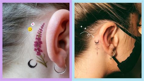 Flower Tattoo Behind Ear Meaning | Best Flower Site