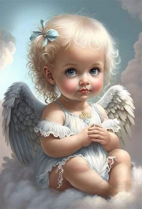 Cute Baby Angels Paintings