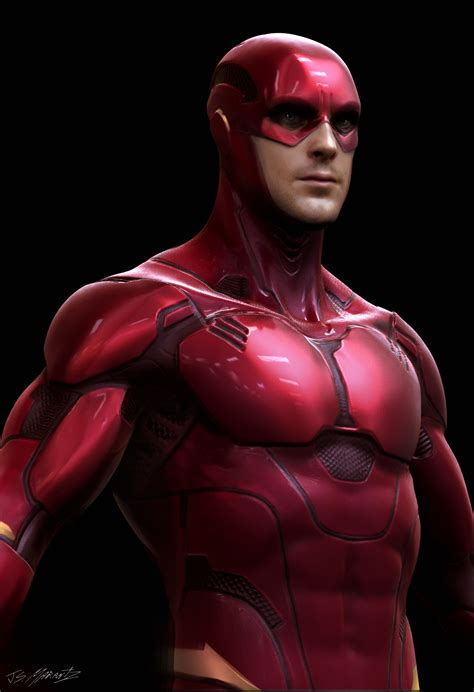 Jerad S. Marantz - Flash Concept art For BvS and Justice League