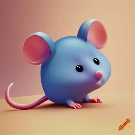 Cute little mouse on Craiyon