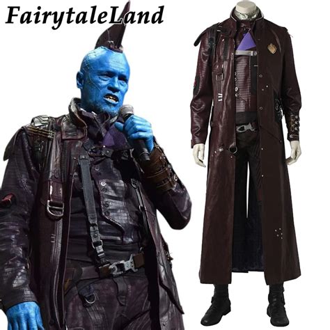 Guardianes de la galaxia 2 Yondu Udonta Cosplay carnaval trajes de Halloween hombres adultos por ...