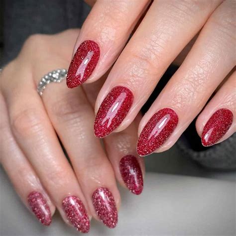 14 Best Red Glitter Nail Design Ideas for the Ultimate Dazzle - Beauty with Hollie