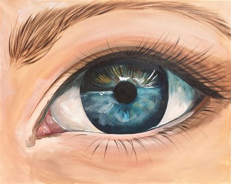 Realistic Eyes Painting - Arsma