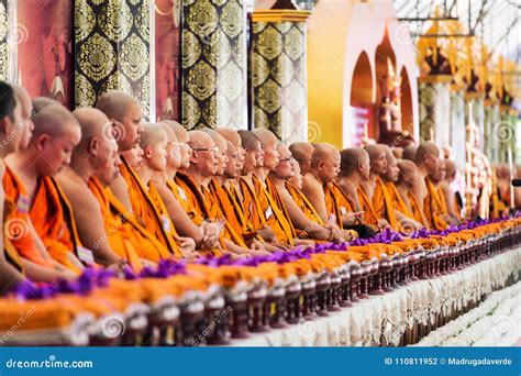 Wat Chedi Luang Temple Buddhist Celebration in Chiang Mai, Thailand Editorial Photography ...