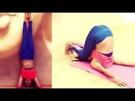 Actress Amala Paul Yoga Video - YouTube