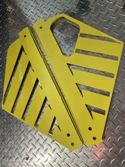 YELLOW ENGINE PANELS For Corvette C8 POWDER COATED Engine Bay Cover Panels $250.00 - PicClick