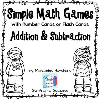 Simple Math Games: Addition and Subtraction Games Distance Learning