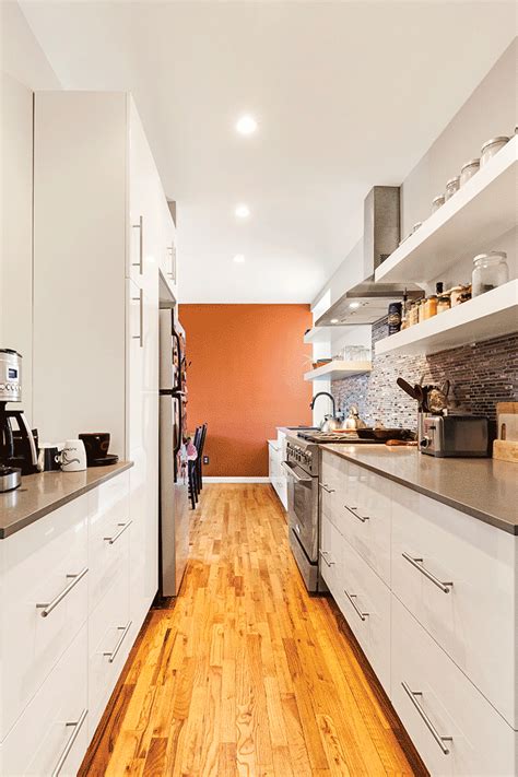 A Modern Kitchen Makes Way for a Dramatic Tile Backsplash