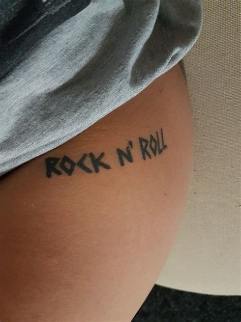 Rock n' Roll Tattoo | Rock and roll tattoo, Rock tattoo, Metal tattoo