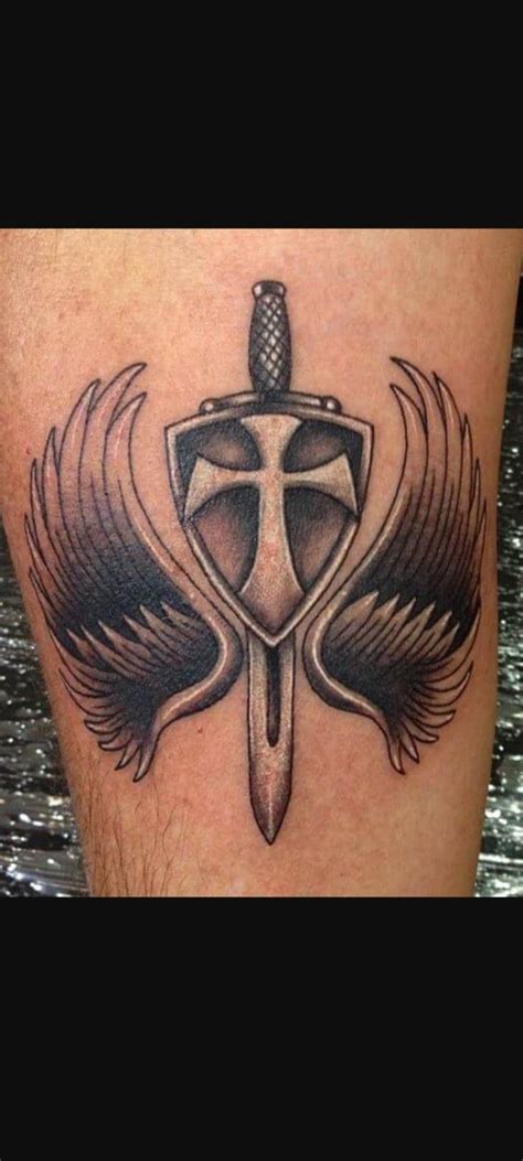 Christian warrior tattoo in 2021 | Christian warrior tattoo, Warrior tattoo, Tattoos