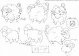 Pokemon Production Art ポケットモンスターアニメ 設定稿・製作用資料・絵コンテ  Sketch sketch template