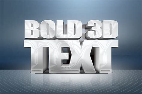 20+ Beautiful 3d Text Mockup PSD Templates | 3D Font