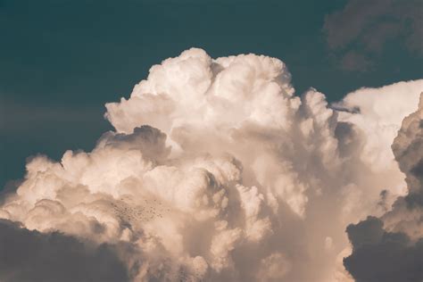 Gambar : langit, gumpalan awan, siang hari, putih, suasana, fenomena ...