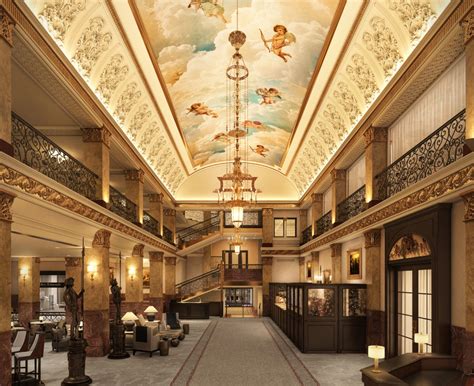 Pfister Hotel begins lobby restoration work