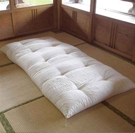 Japanese Futon Mattress Organic Cotton Filling Organic | Etsy