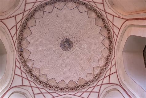 Humayun Tomb Inside View at Morning from Unique Perspective Stock Image ...