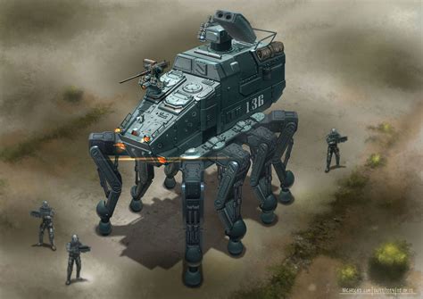 ArtStation - Combat Mechs #2, Nicholas Lim | Mech, Star wars vehicles, Star wars empire