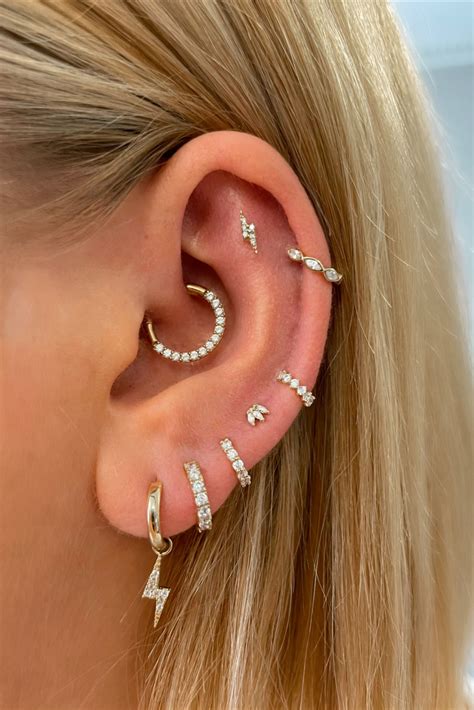 Sparkling Helix Piercing Jewelry