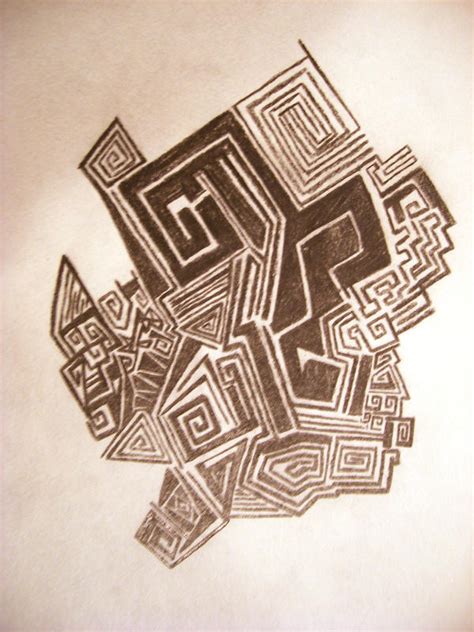 maze tattoo design by erica-dear on DeviantArt