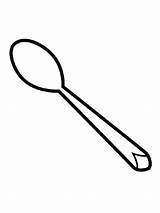 50 Best Ideas For coloring  Spoon Coloring Page sketch template