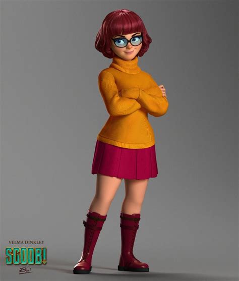 ArtStation - SCOOB - The movie - VELMA DINKLEY, Ravinder Kundi | Velma scooby doo, Velma dinkley ...