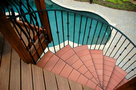 Outdoor Stairs - Traditional - Staircase - Atlanta - by Atlanta Decking & Fence Co., Inc. | Houzz