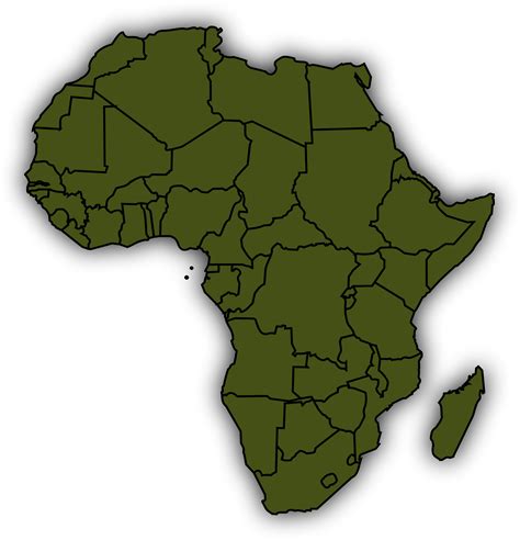 Vector Transparente Png Y Svg De Ilustracion De Mapa De Animales De Africa Images