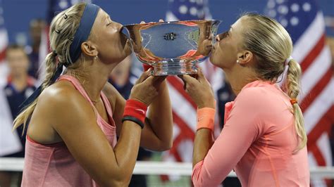 Czech pair win US Open women's doubles title - Eurosport