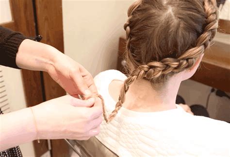 How I Got Drew Barrymore's Messy Crown Braid, in GIFs | Crown braid ...