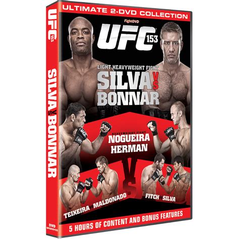 UFC 153 - Silva vs. Bonnar DVD (2 Discs) - Martial Mania