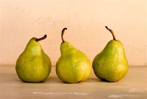 Still Life Photography: 3 Plump Pears