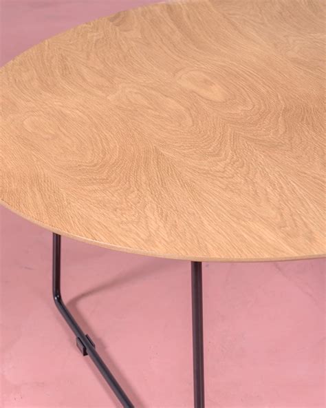 Modin Round Coffee Table in Oak Wood | Nest Dream Color Oak