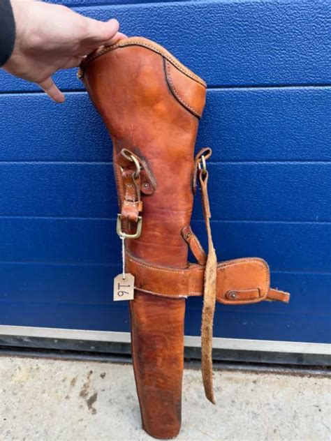 WW1 BRITISH ARMY Cavalry Lee Enfield SMLE Rifle Carrying Boot - Great Condition EUR 99,04 ...