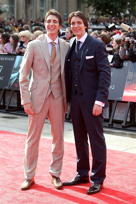 Harry Potter and the Deathly Hallows: Part 2 London premiere - Oliver and James Phelps Photo ...