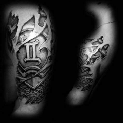 60 + Gemini Tattoos for Men and Women Complete With Meanings and The ...