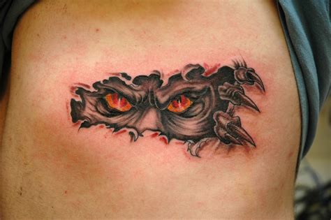 Devil Eyes Tattoo