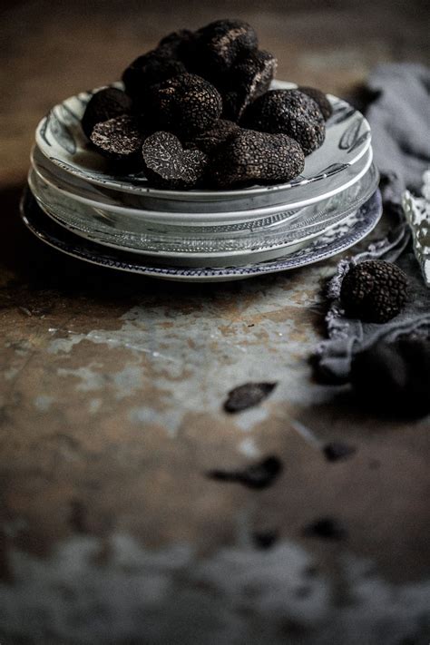 A little shoot of these beautiful black beauties | Black truffle | French Black Truffles | Food ...