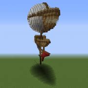 Fantasy Airship 1 - Blueprints for MineCraft Houses, Castles, Towers, and more | GrabCraft