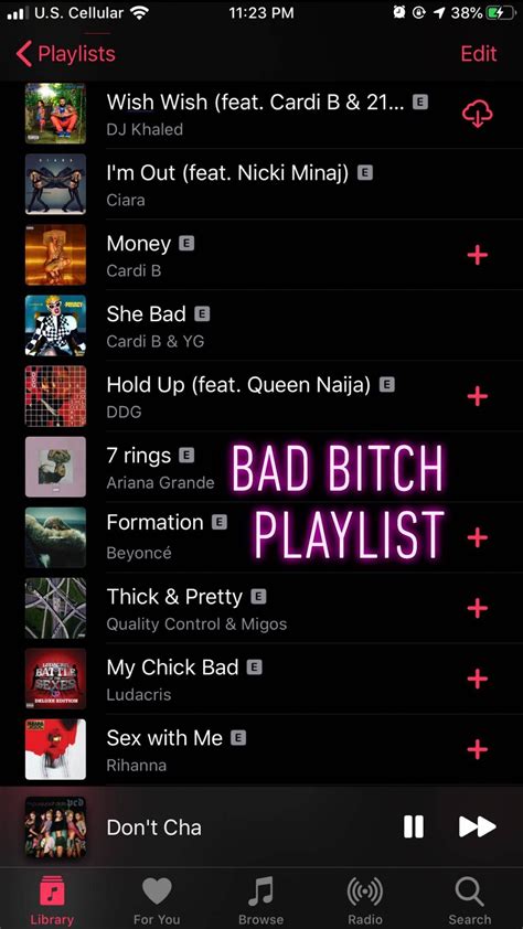 BAD B!TCH PLAYLIST @Nakiyajustice - #musicsongs#bad #btch #musicsongs # ...